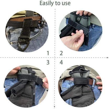 Ophidian  Multi-purpose outdoor glove storage hook nylon climbing hook glove hanger rope storage hook