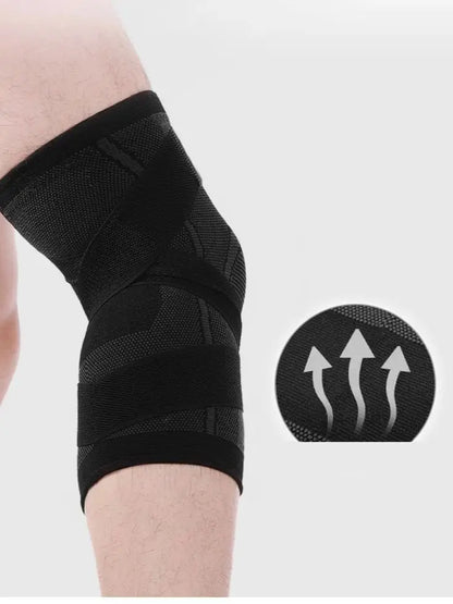 1pc Adjustable Knee Pads with Straps Compression Knee Brace Sport Support Knee Sleeves Knee Support for Men Women Running Gym
