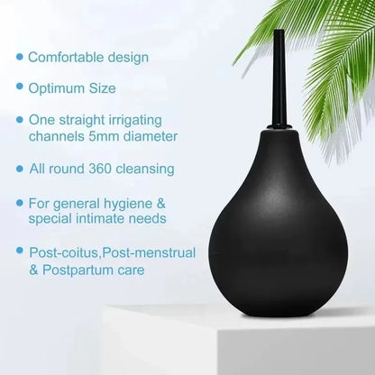 Small Capacity Douche Enema Colon Cleaning Bidet Portable Bidet Cleaner Enema Syringe Rectal Enemator  Stream Accessories