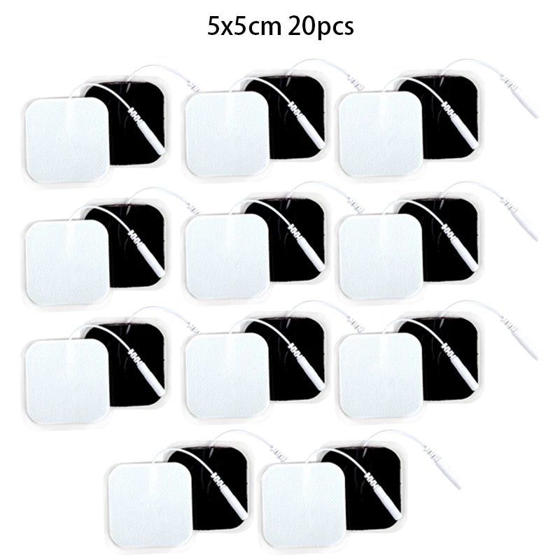 Non-woven Fabric Self Adhesive Replacement Patch  for Tens Electric Body Massager Tens Electrodes Pads Accessories