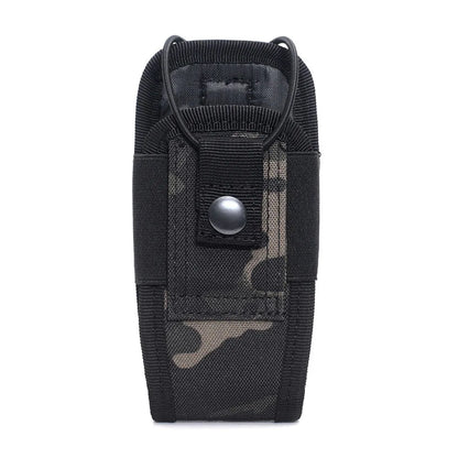Tactical Walkie-Talkie Bag Radio Case Intercom Universal Pouch for Duty Belt Radio Holster Tactical Hunting Camping Adventure