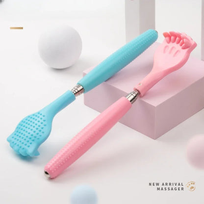 Extendable Back Scratcher Telescopic Scratching Hand Back Carding Stick Body Crab Relax Scraper for Tickle Massage Stick