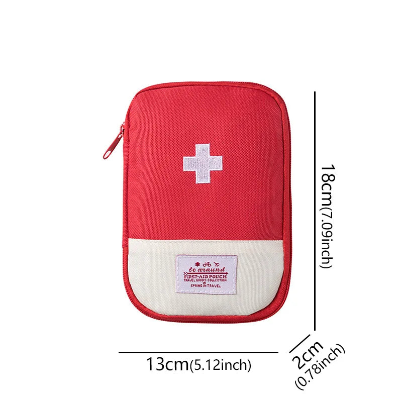 Travel Medicine Bag Pill Storage Pouch Outdoor Essentials Emergency Medicine Storage Bag Home Easy Carrying Medical Storage Bag