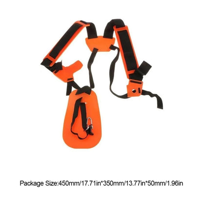 Mower Shoulder Strap Comfortable Padded Belt Double Shoulder Strap Labor Saving Increase Safety for Brush Cutter Trimmer