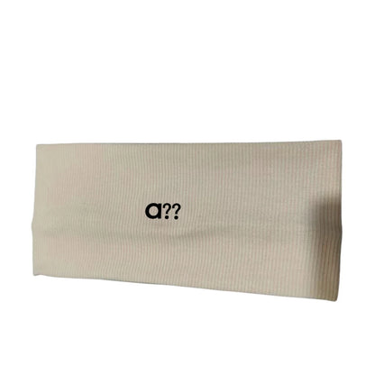 2026 Embroidery Knit Headband Men Women Sports Sweatband Yoga Turban Anti-Slip Elastic Hair Wrap Casual Streetwear Vest