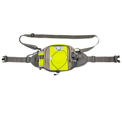 Multi-functional sports water bottle waist bag, men's and women's universal running backpack, outdoor hiking waist bag