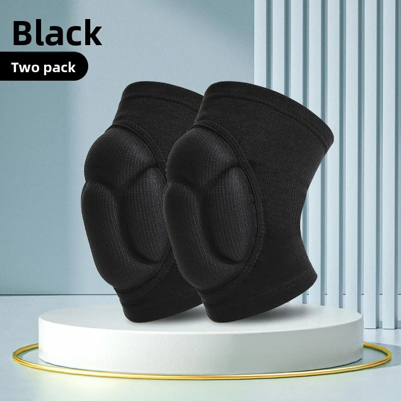 Pressurized Sponge Knee Pads Anti-Slip Thick Turtle Shell Sponge Men and Women Workout Fall-Proof EVA
