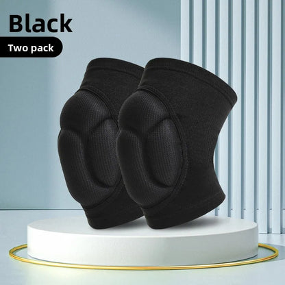 Pressurized Sponge Knee Pads Anti-Slip Thick Turtle Shell Sponge Men and Women Workout Fall-Proof EVA