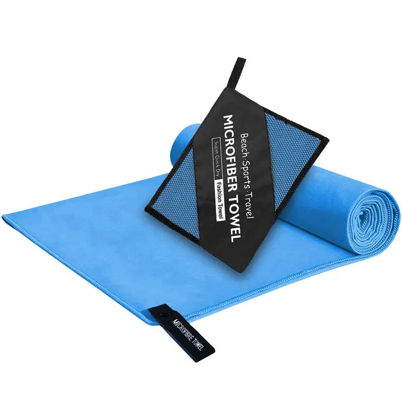 Microfiber Towel 6 Sizes  Quick Dry Super Absorbent High Quality Towel  Portable Bag  Gym Beach Yoga Camping Travel Sports Daily