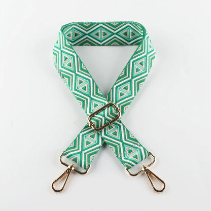 Nylon Shoulder Strap Diy Exquisite Embroidery Universal Fashionable Durable Precision Woven Diagonal Shoulder Strap 3.8CM