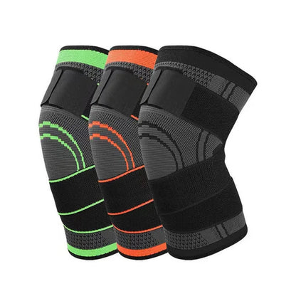 1pc Adjustable Knee Pads with Straps Compression Knee Brace Sport Support Knee Sleeves Knee Support for Men Women Running Gym