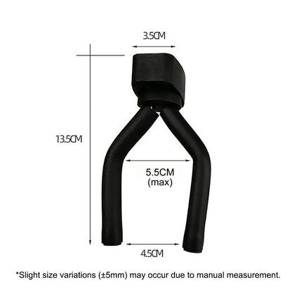 Miwayer Wall Mount Guitar Hook – 1/2/5/10pcs, Metal Core + ABS, Anti-Scratch EVA Padding, Fits Most String Instruments