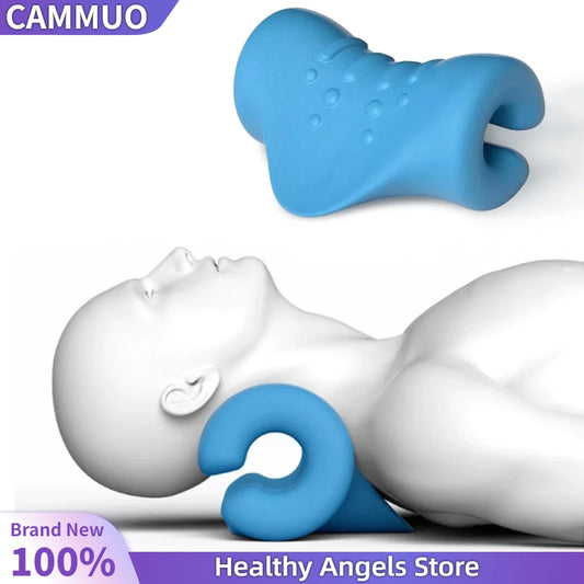 Cervical Spine Stretch Gravity Muscle Relaxation Cervical Muscle Traction Neck Stretcher Shoulder Massager Spine Correction Tool
