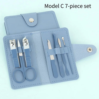 6Pcs Stainless Steel Ear Wax Removal Tool Set Spiral Rotating Ear Pick Spoon for Ear Cleaning & Care