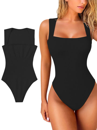 Women's Fashion Shapers Jumpsuit Seamless Sexy Briefs Tights Wide Shoulder Strap Comfortable Easy to Wear with Bra Shaping Under