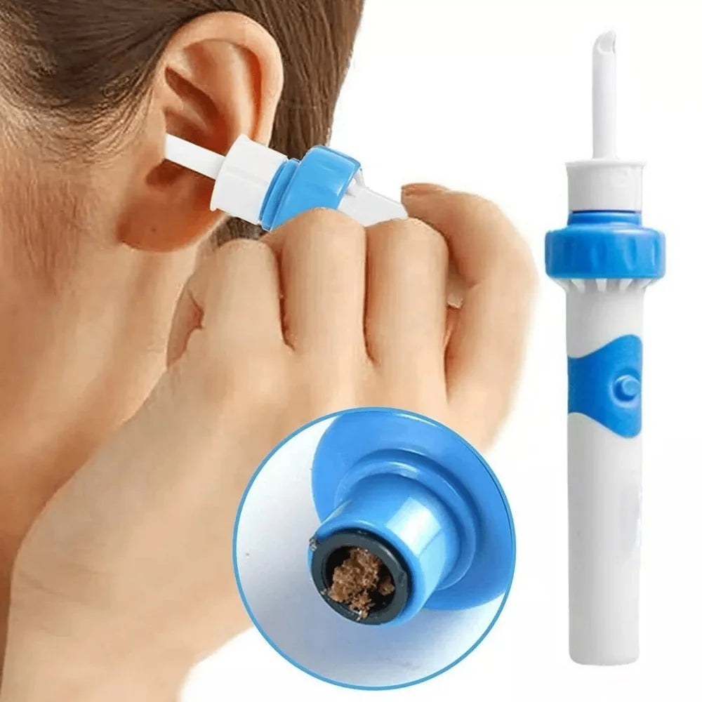 1pc Electric Earpick Earwax Tool for Children Adults Cleaning Earwax Cordless Safety Vibration Suction Spoon Ear Cleaner Earpick