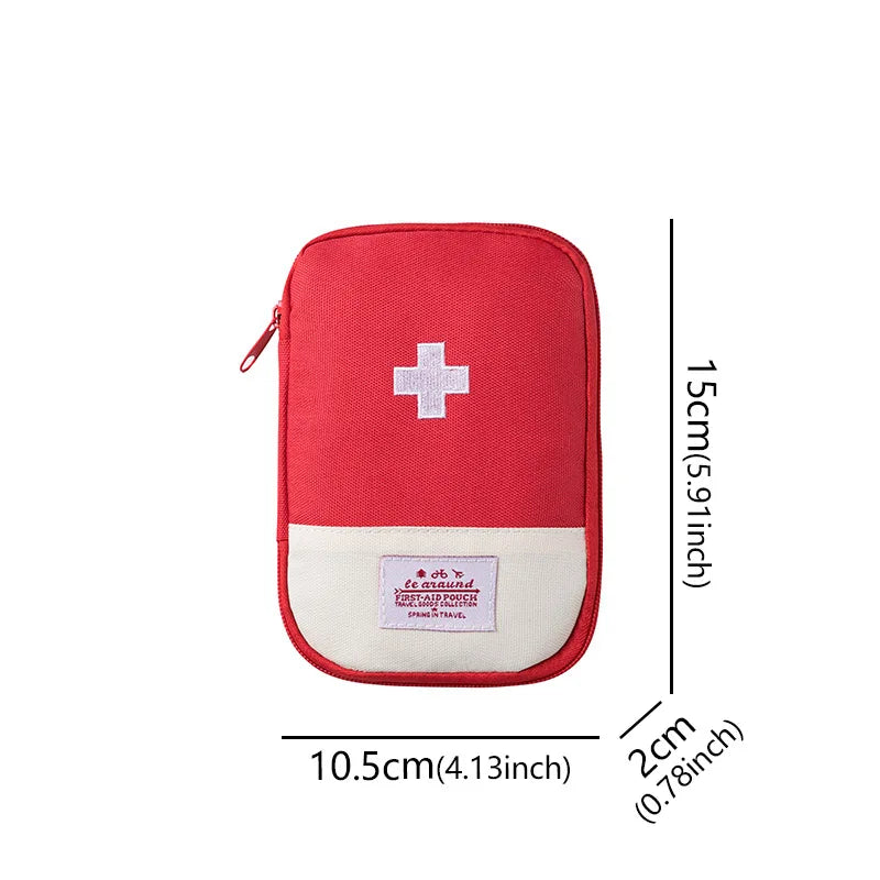 Travel Medicine Bag Pill Storage Pouch Outdoor Essentials Emergency Medicine Storage Bag Home Easy Carrying Medical Storage Bag