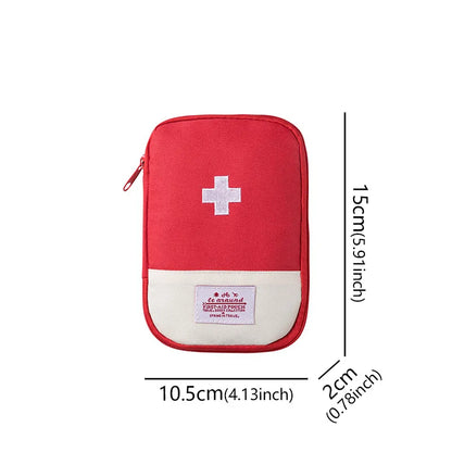 Travel Medicine Bag Pill Storage Pouch Outdoor Essentials Emergency Medicine Storage Bag Home Easy Carrying Medical Storage Bag