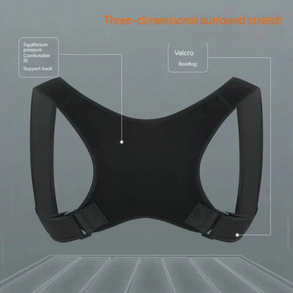 Standing and sitting posture support belt Sturdy posture back belt, enhancing better posture