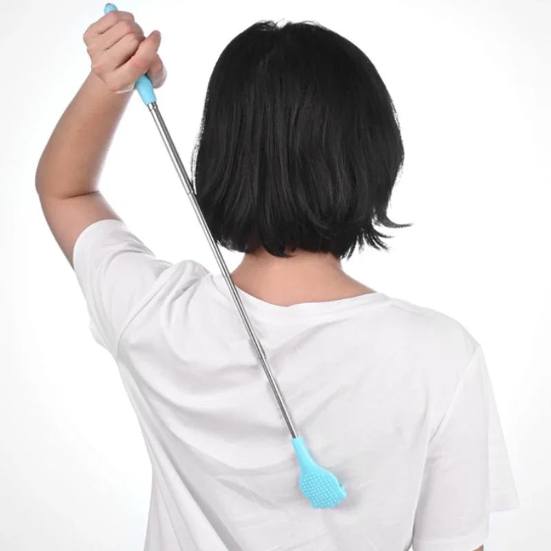 Extendable Back Scratcher Telescopic Scratching Hand Back Carding Stick Body Crab Relax Scraper for Tickle Massage Stick