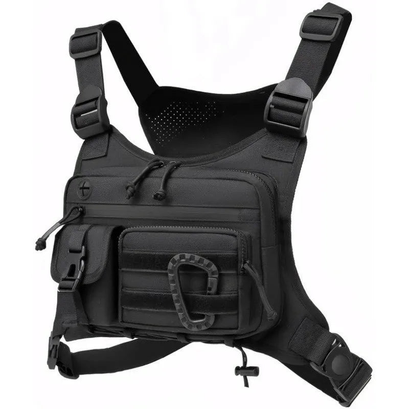 Outdoor Tactical Vest Multi-Functional Sports Vest Backpack Men's Tactical Chest Bag for Hunting Camping Traveling wholesales