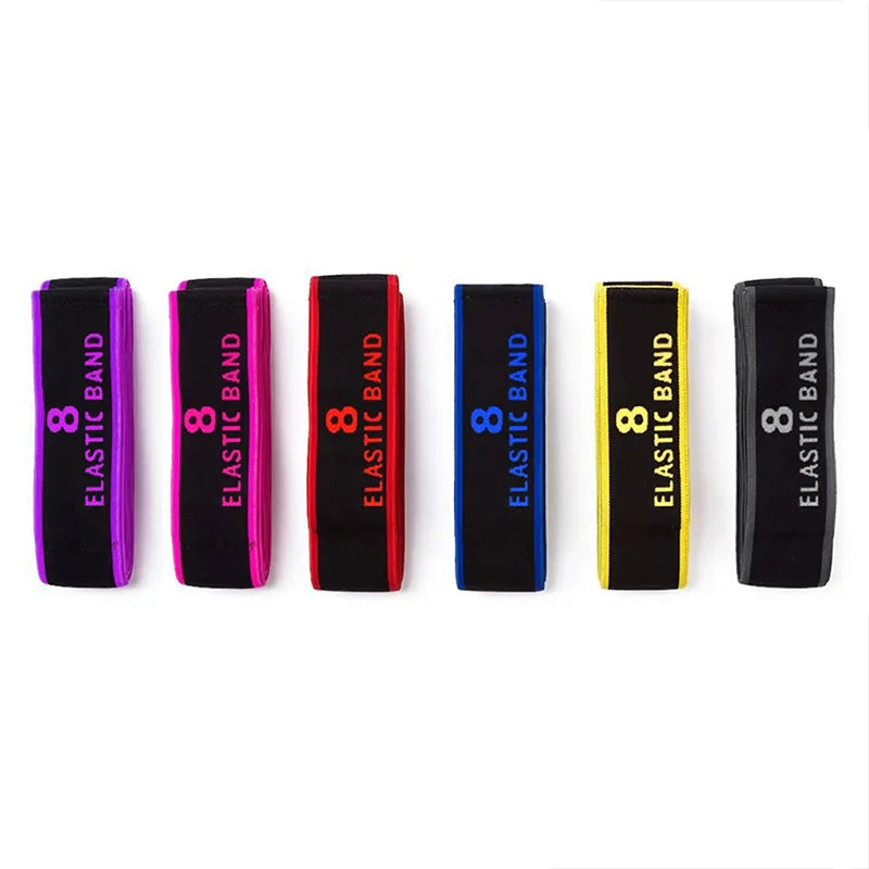8/10 Sections Dance Resistance Band Yoga Stretching Pilates Fitness Digital Elasticity Elastic Stretch Training Tension Belt