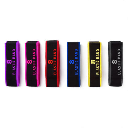 8/10 Sections Dance Resistance Band Yoga Stretching Pilates Fitness Digital Elasticity Elastic Stretch Training Tension Belt
