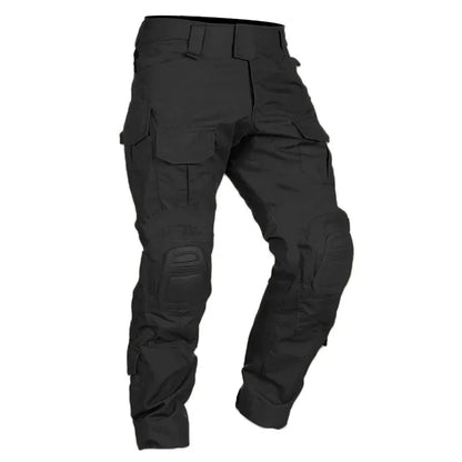 Men Combat Pants With Knee Pads Tactical Cargo Sport Long Trousers Camouflage Multicam Trekking Hunting Clothes
