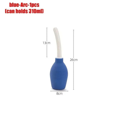 Small Capacity Douche Enema Colon Cleaning Bidet Portable Bidet Cleaner Enema Syringe Rectal Enemator  Stream Accessories