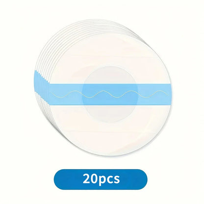 50pcs Freestyle Libre Sensor Covers, Latex-Free Adhesive for Libre 2, Precut CGM Tape, Waterproof, Strong Stick, Long-Term Use