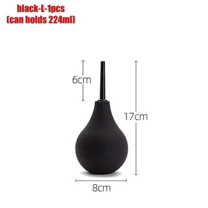 Small Capacity Douche Enema Colon Cleaning Bidet Portable Bidet Cleaner Enema Syringe Rectal Enemator  Stream Accessories