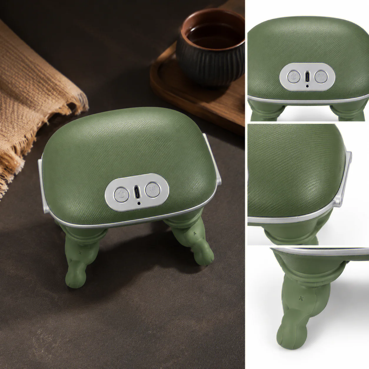 Bionic Finger Neck Shoulder Massager Wireless Neck Cervical Trapezius Kneading Massage Shawl Brushless Motor Neck masajeador