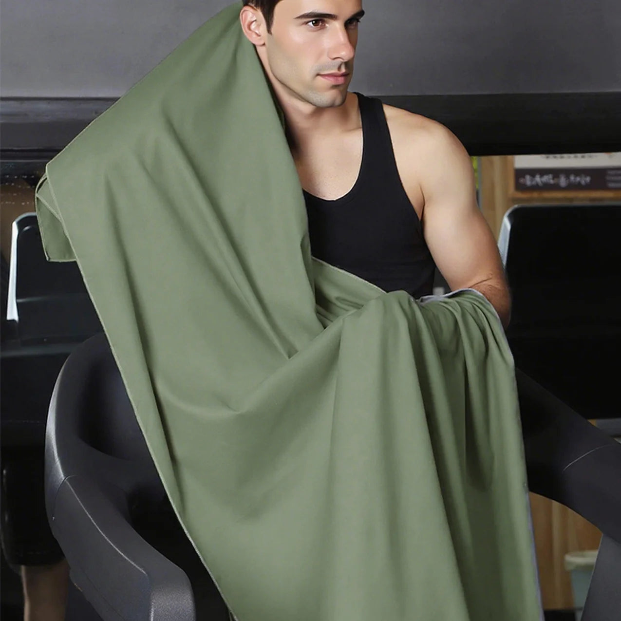6 Sizes Premium High Quality Microfiber Towel Ultra Absorbent Quick Dry Portable Bag Gym Yoga Beach Camping Travel Lightweight