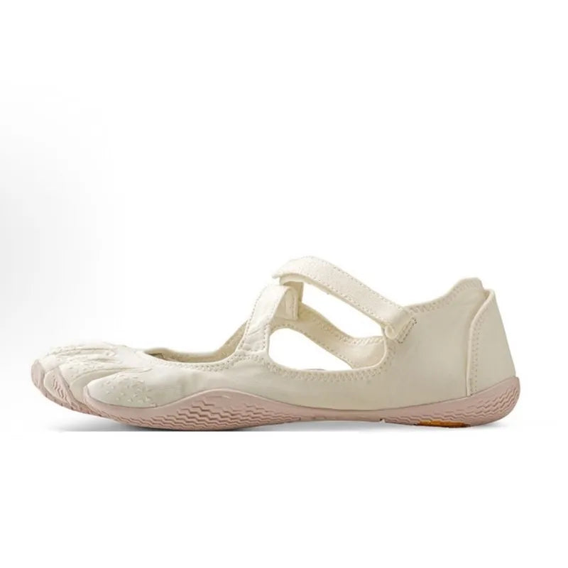 Pure Original Fivefinger Fitness Shoes for Pilates, Yoga, Dance and Gym, Training Shoes with PVC Soles/Cushioning Pads