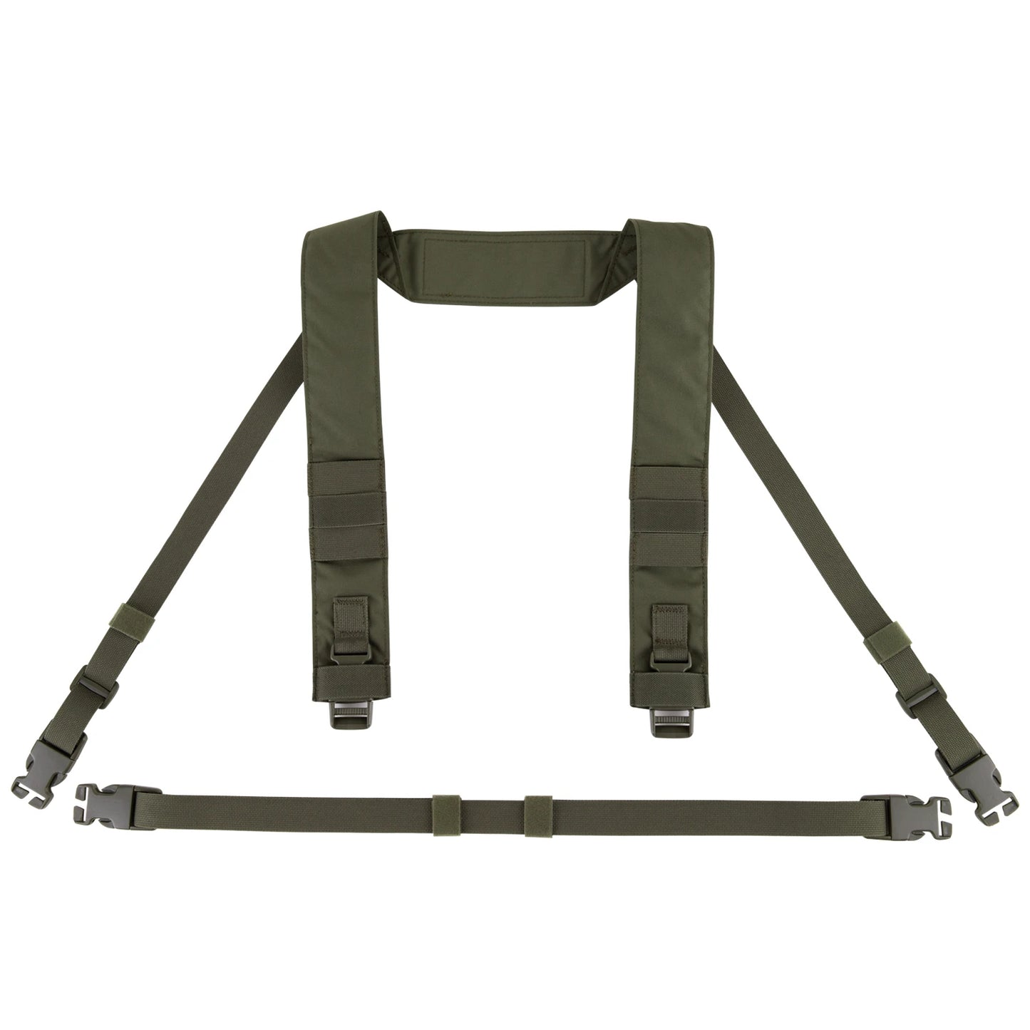 KRYDEX Tactical Shoulder Strap Fat H Harness and Back Strap For MK3 MK4 Chest Rig Vest