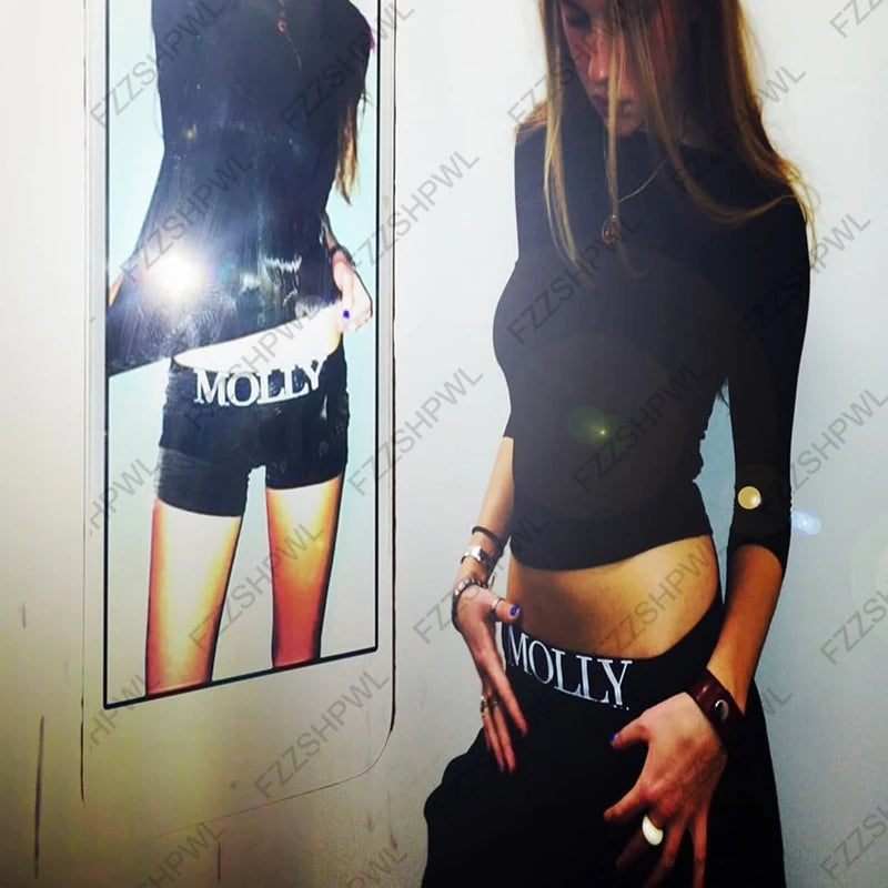 Women Casual Sports Shorts Summer Thin High Waist Yoga A-line Shorts Women Clothes Straight Shorts American Style Chic Shorts