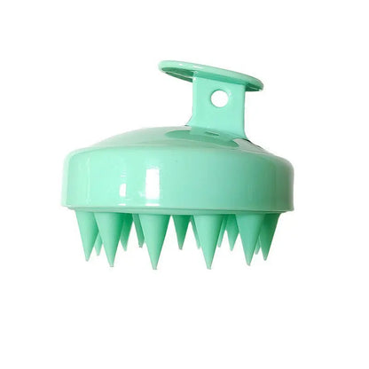 Silicone Scalp Massage Comb - Soft PE Bristles Shampoo Brush for Deep Cleansing, Home SPA & Bath Brush