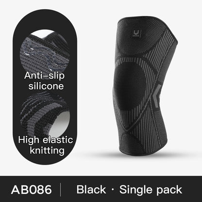 1 Pc Elastic Breathable Compression Knee Support Sleeve for Basketball Running Cycling