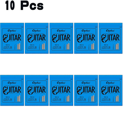 Orphee 1/5/10 Pcs Electric Guitar Strings Set RX Series Hexagonal Carbon Steel 6 String for Electric Guitar Accessories&Parts