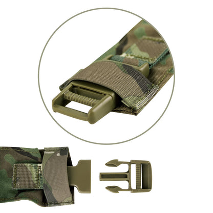 KRYDEX Tactical Shoulder Strap Fat H Harness and Back Strap For MK3 MK4 Chest Rig Vest