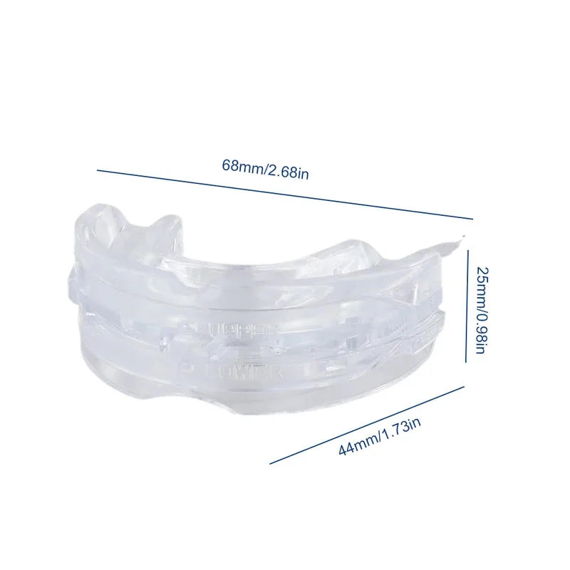 New Mouth Guard Anti-Snoring Teeth Bruxism Mouthguard Improves Sleep Teeth Bruxism Sleep and Apnea Snoring Device Stops Snoring