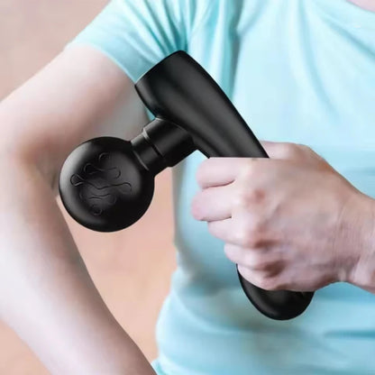 Hot Sale Double-ended Fascia Gun 4 Gear Silent Mini Portable Massager for Relaxing Whole Body Muscles Depth Vibration Relaxing