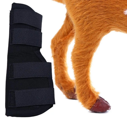1 Pc Breathable Pet Dog Joint Brace Elbow Breathable Dog Support Brace Injury Wrap Protector Pet Knee Pads For Surgical Injury