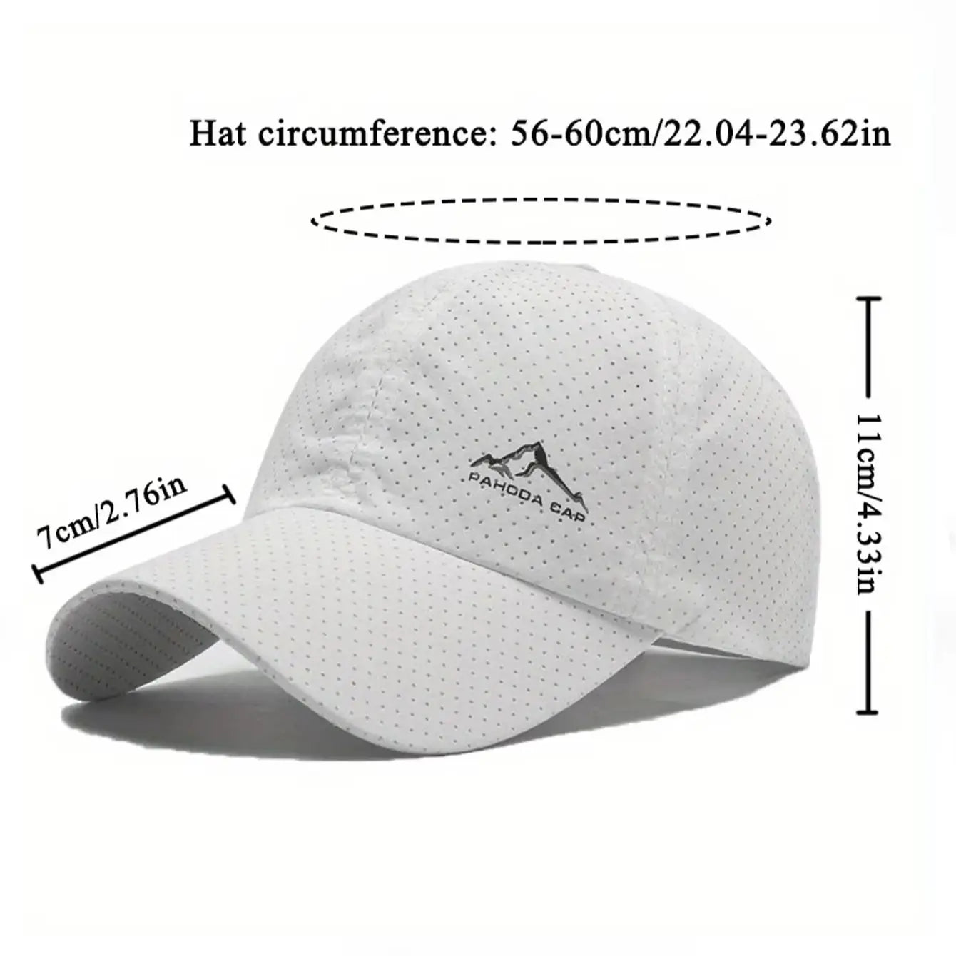2pcs Sports Baseball Cap, Snow Mountain Print, Quick-drying, Spring Summer Leisure, D Suitable for Both Men and Women