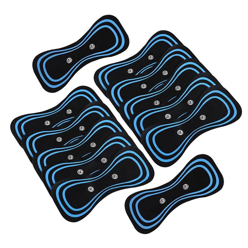 Tens Massager Electrode Pads For  Neck Massager Gel Patch Accessories Trainer Exerciser Replacement Muscle Stimulator Sticker