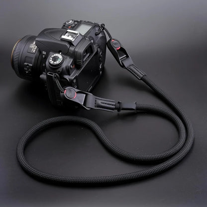 Adjustable Quick Release Round Rope Camera Shoulder Strap Fast Detachable Strap for DSLR Mirrorless Camera