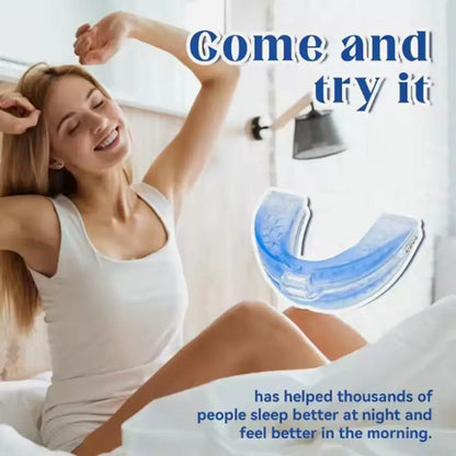 Anti-Snoring Device Anti Snoring Mouthpiece Mouth Guard for Women Men Snore Reducing Most Comfortable Adjustable Oral Appliance