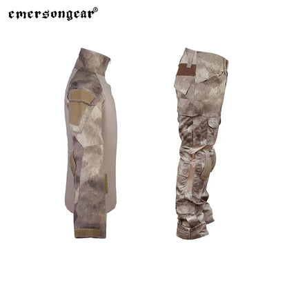 Emersongear Gen2 BDU Combat Suits Camouflage Uniform Shirt Pants with Elbow Knee Pads Hunting Clothing Training E2 EM6912