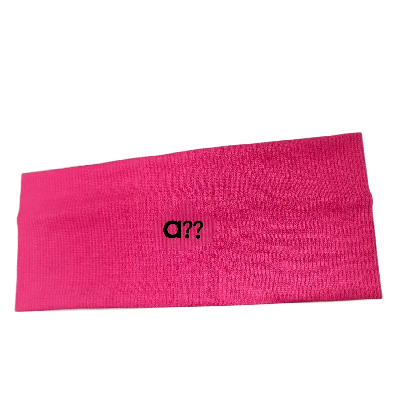 2026 Embroidery Knit Headband Men Women Sports Sweatband Yoga Turban Anti-Slip Elastic Hair Wrap Casual Streetwear Vest