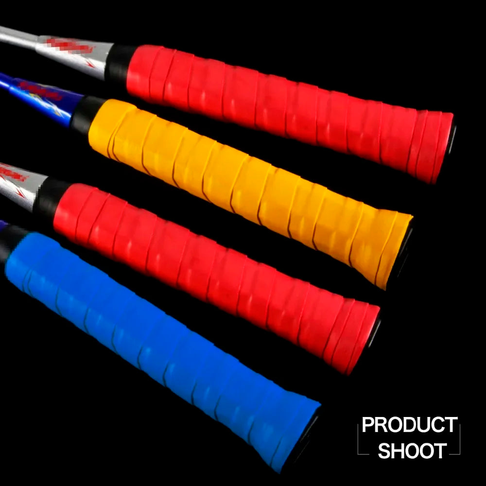 60 pcs Smooth Badminton Tennis Overgrips Antislip Fishing Rod Suck Sweat Band Bicycle Handlebar Dumbbells Pingpong Grips Tapes